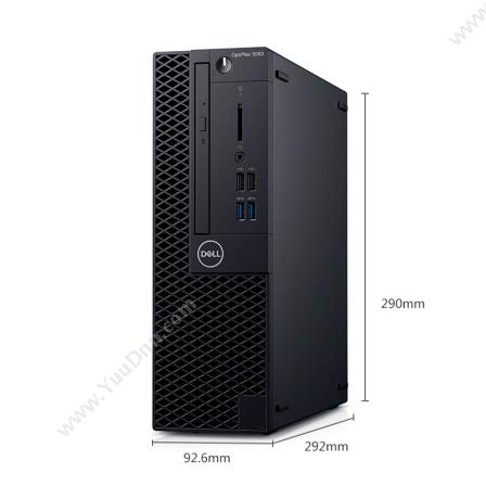戴尔 Dell3060SF 单主机(i5-8500/8G/256G SSD/核显/Win10 家庭版)电脑主机