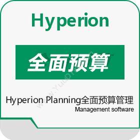 甲骨文股份有限公司 Hyperion Planning预算管理 预算管理