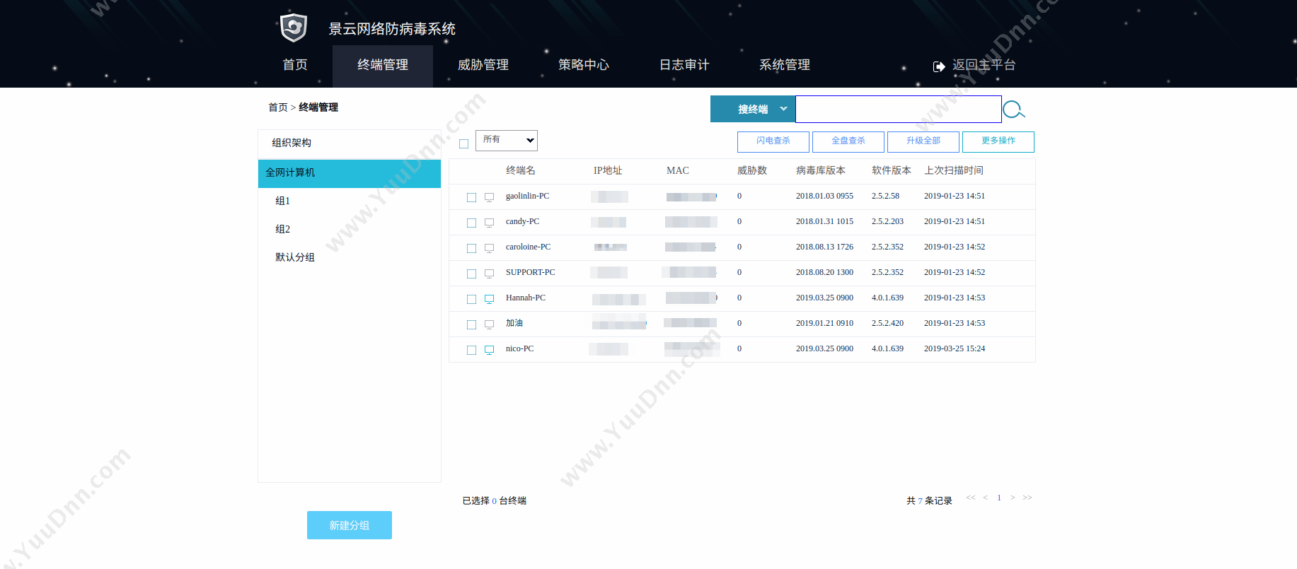 北京启明星辰信息安全技术有限公司 昆仑网站安全监测服务 其它软件