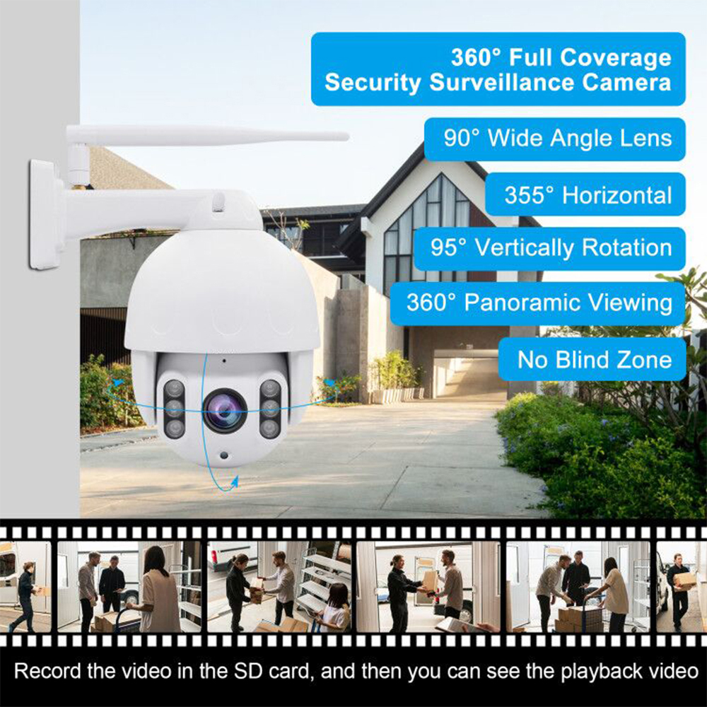 物果 5MP PTZ IP Security Camera 摄像机