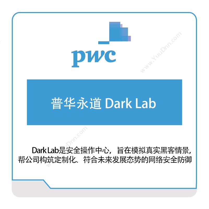 PWC 普华永道-Dark-Lab 税务管理