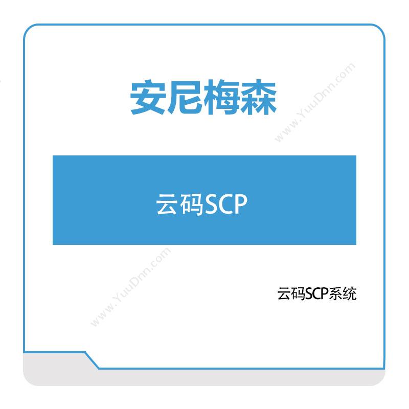 安尼梅森云码SCP生产与运营
