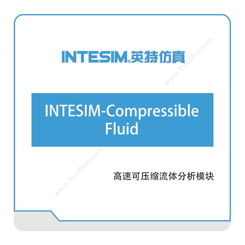 大连英特INTESIM-Compressible-Fluid仿真软件
