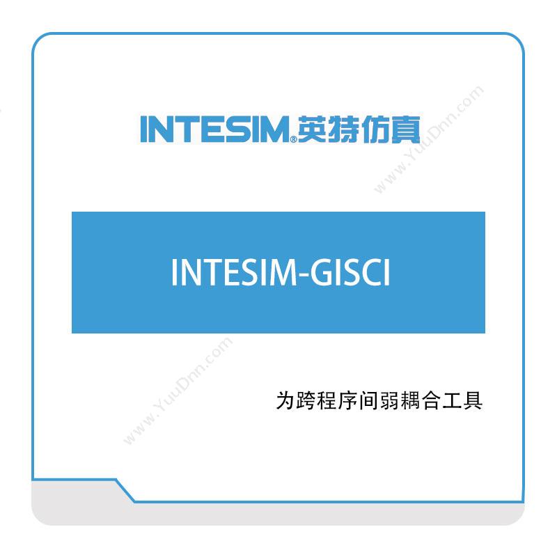 大连英特 INTESIM-GISCI 仿真软件