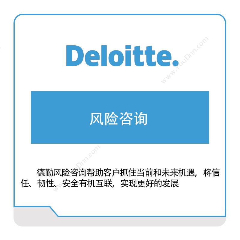 德勤 Deloitte风险咨询管理咨询