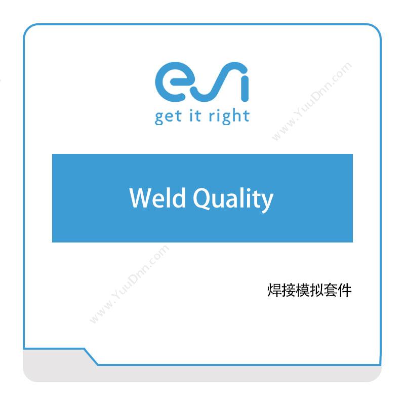 法国ESIWeld-Quality仿真软件