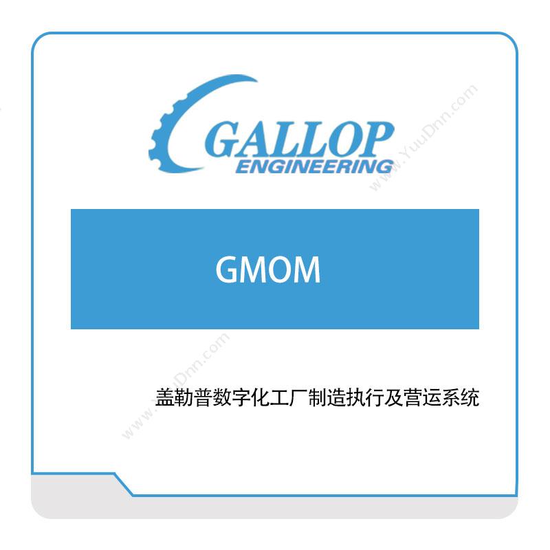 盖勒普 盖勒普数字化工厂制造执行及营运系统(GMOM) 生产与运营
