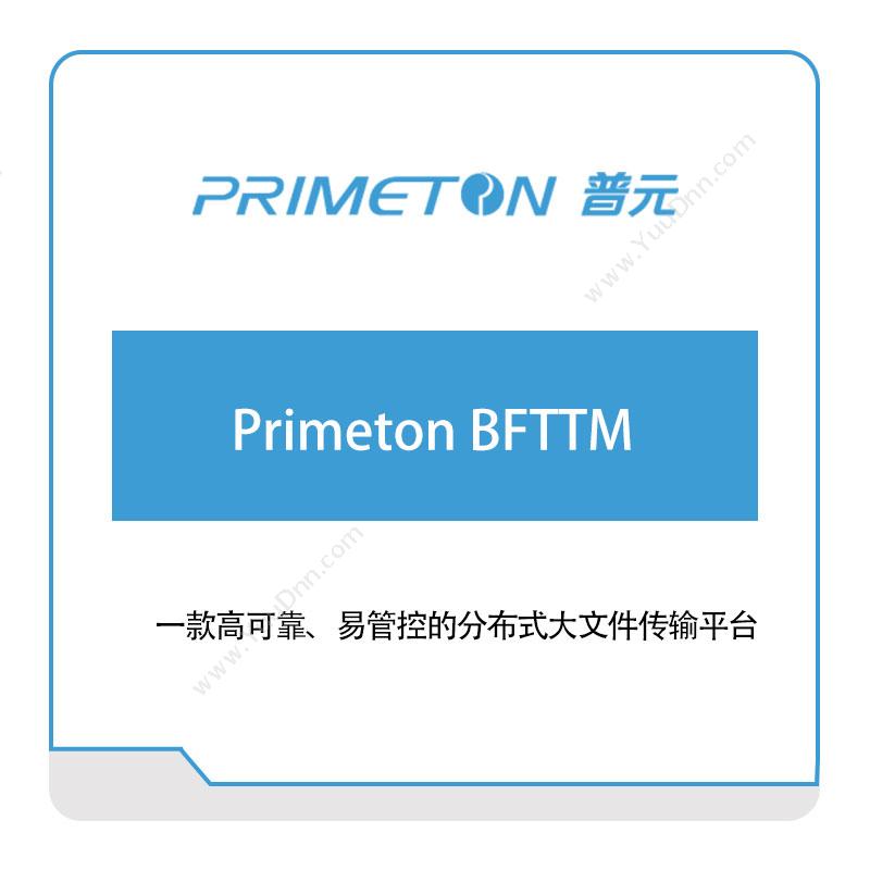 普元信息 Primeton-BFTTM 银行软件