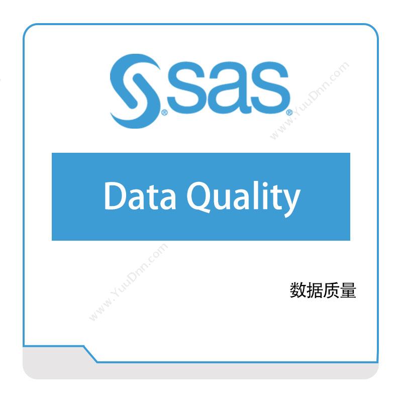 赛仕软件 数据质量 数据管理