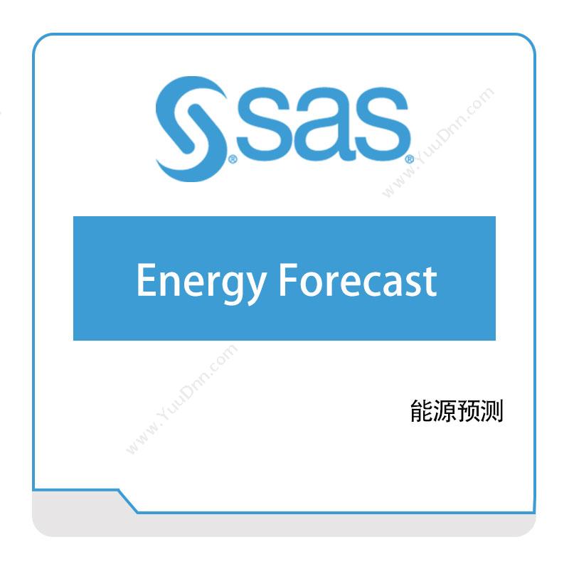 赛仕软件 SAS能源预测能源管理EMS