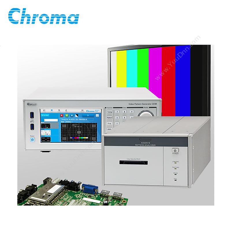 致茂电子 PCBA图像分析仪-ModelA222919 视频与色彩测试