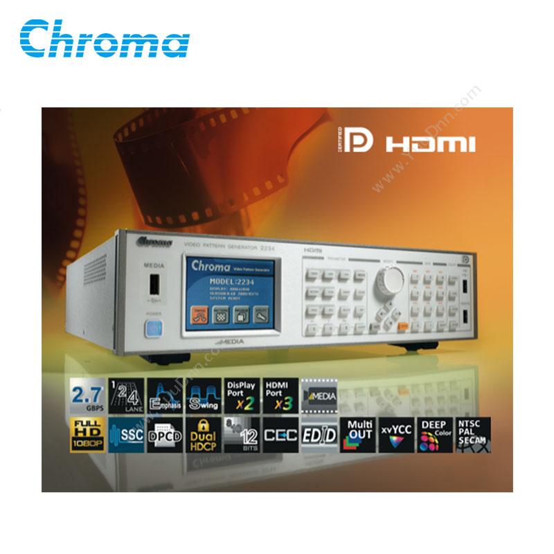 致茂电子 视频信号图形产生器-Model22294-A 视频与色彩测试